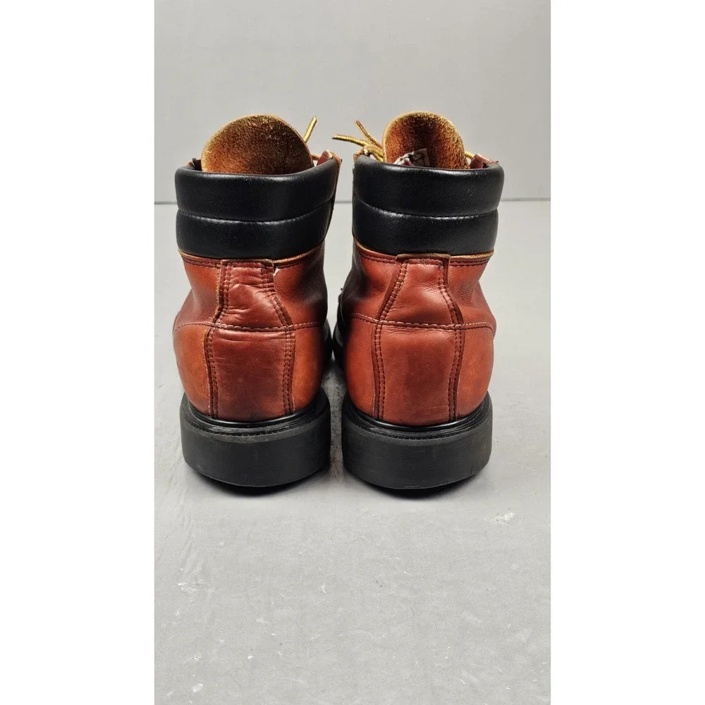 Red Wing Shoes vtg red